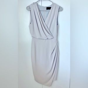 Grey One Shoulder Mini Dress by Blaque Label (Size XS)